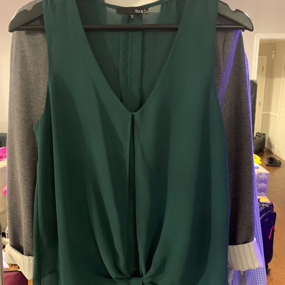 Ro and De front tie tank